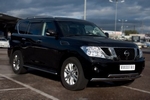 Передняя защита для NIssan Patrol (2014-2015)
