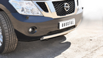 Передняя защита для NIssan Patrol (2014-2015)