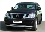 Передняя защита для NIssan Patrol (2014-2015)