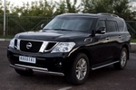 Передняя защита для NIssan Patrol (2014-2015)