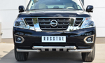 Передняя защита для NIssan Patrol (2014-2015)