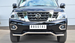 Передняя защита для NIssan Patrol (2014-2015)