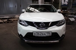 Передняя защита для NIssan Qashqai (2013-2015)