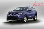 Передняя защита для NIssan Qashqai (2013-2015)