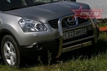 Передняя защита для NIssan Qashqai (2006-2010)