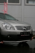 Передняя защита для NIssan Qashqai +2 (2010-2013)