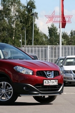 Передняя защита для NIssan Qashqai (2010-2013)