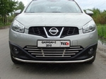 Передняя защита для NIssan Qashqai +2 (2010-2013)