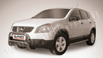 Передняя защита для NIssan Qashqai +2 (2008-2010)