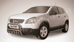 Передняя защита для NIssan Qashqai +2 (2008-2010)