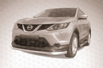 Передняя защита для NIssan Qashqai (2013-2015)