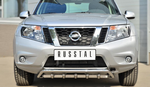 Передняя защита для NIssan Terrano (2014-2015)