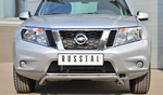 Передняя защита для NIssan Terrano (2014-2015)