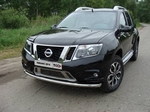 Передняя защита для NIssan Terrano (2014-2015)