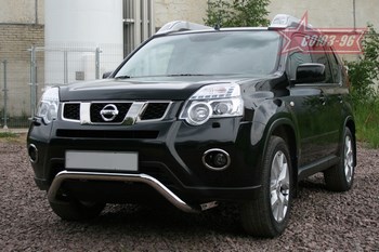 Передняя защита для NIssan X-Trail (2011-2014) - ОбвесКарРу VIN: NXTR.56.1292. 