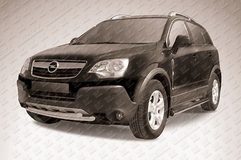 Передняя защита для Opel Antara (2006-2011) - ОбвесКарРу VIN: OPAN006. 