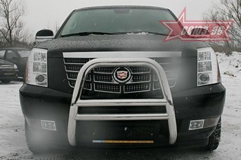 Передняя защита для Cadillac Escalade (2006-2014) - ОбвесКарРу VIN: CDES.55.0606. 