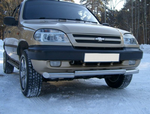 Передняя защита для Chevrolet Niva (2002-2009)