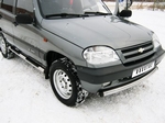 Передняя защита для Chevrolet Niva (2002-2009)