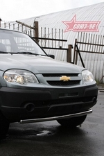 Передняя защита для Chevrolet Niva (2009-2015)