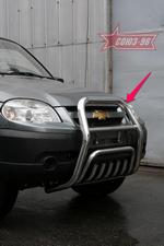 Передняя защита для Chevrolet Niva (2009-2015)