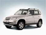 Передняя защита для Chevrolet Niva (2009-2015)
