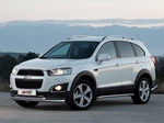 Передняя защита для Chevrolet Captiva (2011-2013)