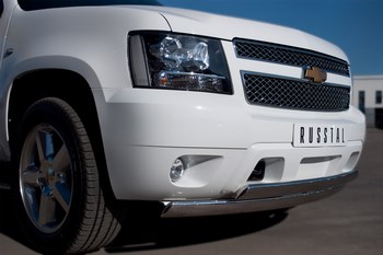 Передняя защита для Chevrolet Tahoe (2007-2014) - ОбвесКарРу VIN: CTHZ-000929. 