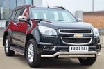 Передняя защита для Chevrolet TrailBlazer (2012-2015)