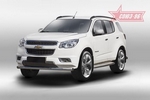 Передняя защита для Chevrolet TrailBlazer (2012-2015)