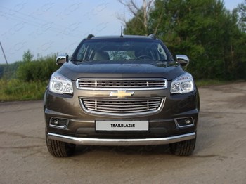 Передняя защита для Chevrolet TrailBlazer (2012-2015) - ОбвесКарРу VIN: CHEVTRBL13-01. 