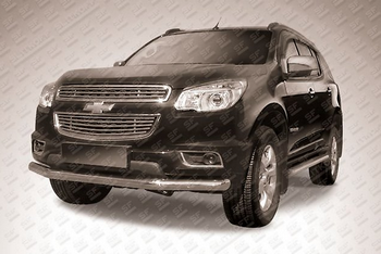 Передняя защита для Chevrolet TrailBlazer (2012-2015) - ОбвесКарРу VIN: CHTB12-003. 