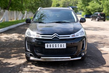 Передняя защита для Citroen Aircross (2012-2015) - ОбвесКарРу VIN: C4Z-000555. 