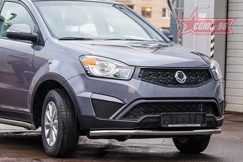 Передняя защита для SsangYong Actyon (2013-2015) - ОбвесКарРу VIN: SYAC.48.1890. 