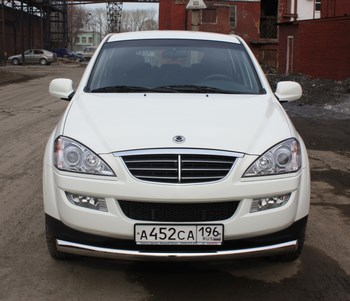 Передняя защита для SsangYong Kyron (2007-2015) - ОбвесКарРу VIN: SYKYR-07.02. 