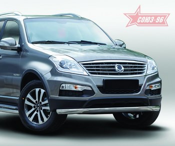 Передняя защита для SsangYong Rexton (2012-2015) - ОбвесКарРу VIN: SYRX.48.1749. 