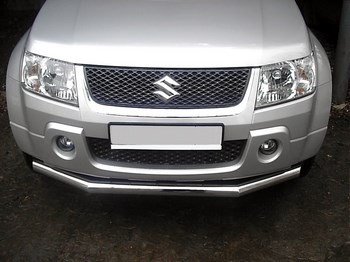 Передняя защита для Suzuki Grand Vitara (2005-2008) - ОбвесКарРу VIN: SGZ-000023. 