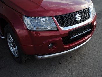 Передняя защита для Suzuki Grand Vitara (2008-2012) - ОбвесКарРу VIN: SNZ-001023. 