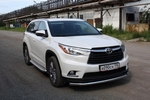 Передняя защита для Toyota Highlander (2013-2015)
