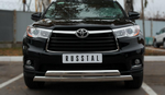 Передняя защита для Toyota Highlander (2013-2015)