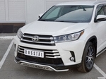 Передняя защита для Toyota Highlander (2016-н.в.)