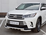 Передняя защита для Toyota Highlander (2016-н.в.)