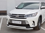 Передняя защита для Toyota Highlander (2016-н.в.)