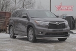 Передняя защита для Toyota Highlander (2013-2015)