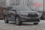Передняя защита для Toyota Highlander (2013-2015)