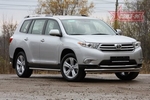 Передняя защита для Toyota Highlander (2010-2013)