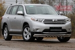 Передняя защита для Toyota Highlander (2010-2013)