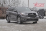 Передняя защита для Toyota Highlander (2013-2015)