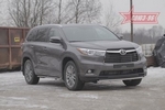 Передняя защита для Toyota Highlander (2013-2015)