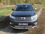 Передняя защита для Toyota Highlander (2010-2013)